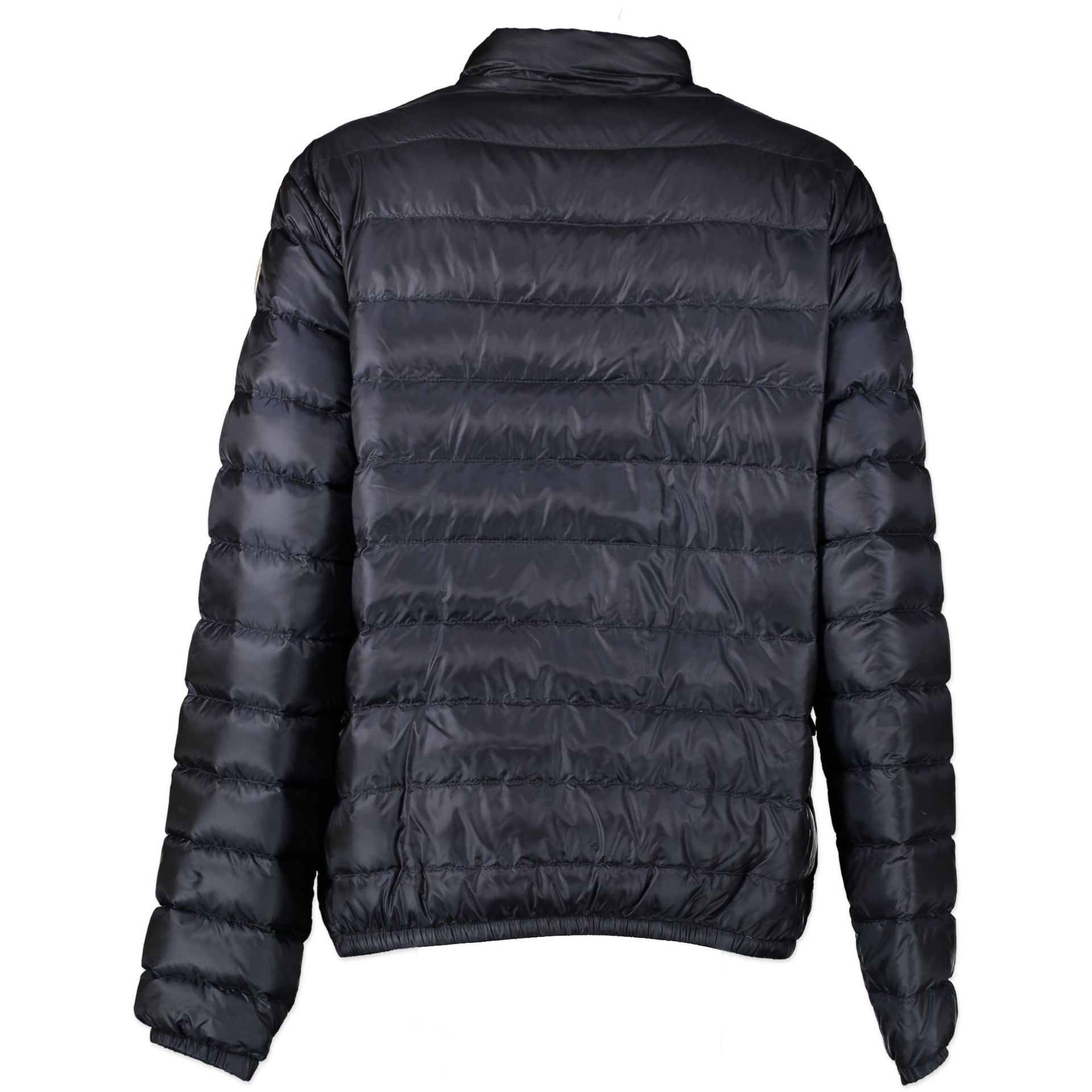 Moncler Blue New Down Jacket te koop bij Labellov tweedehands luxe in Antwerpen