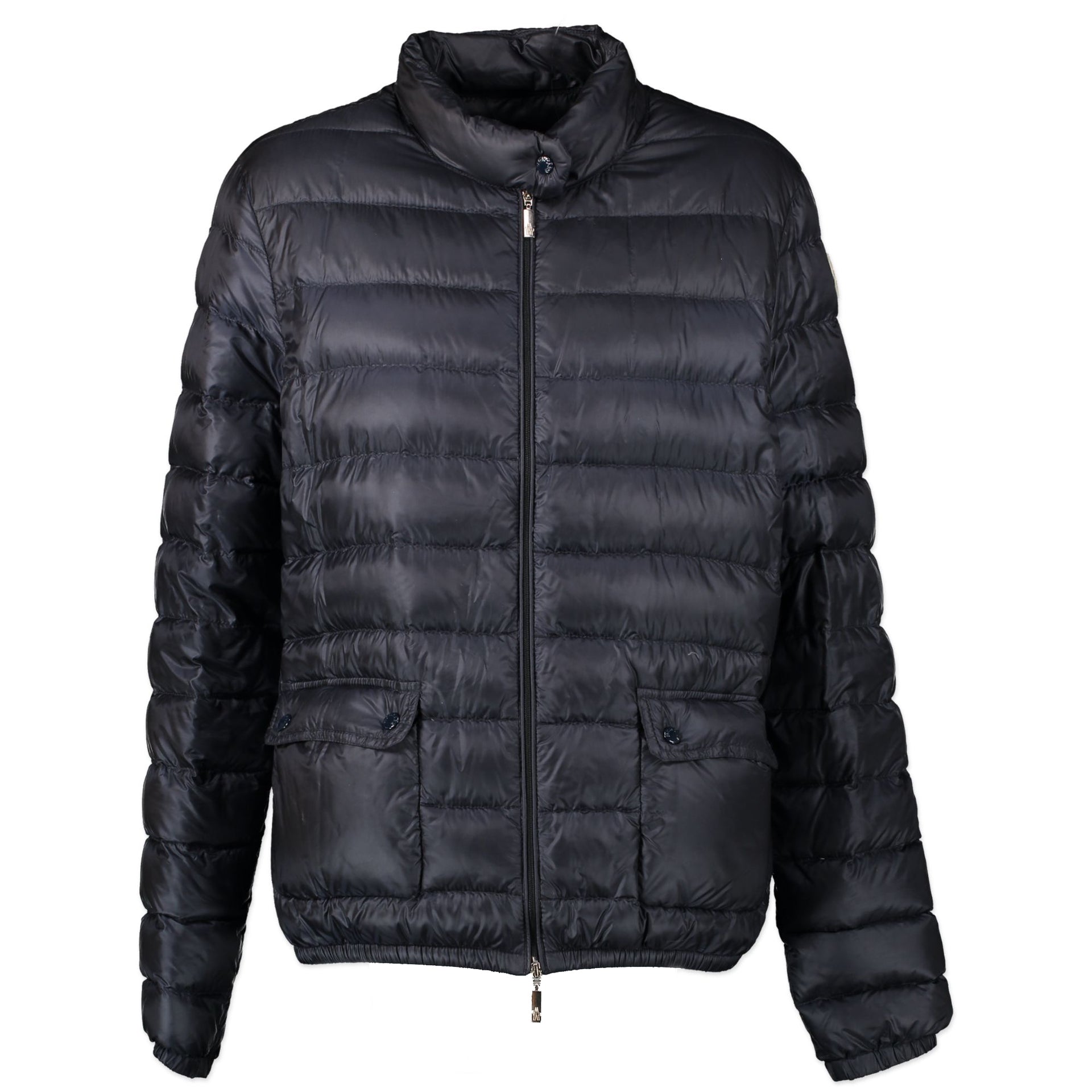 Moncler Blue New Down Jacket for the best price available at Labellov secondhand luxury in Antwerp