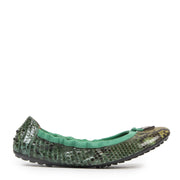 Tod's Python Ballet Flats - sze 41