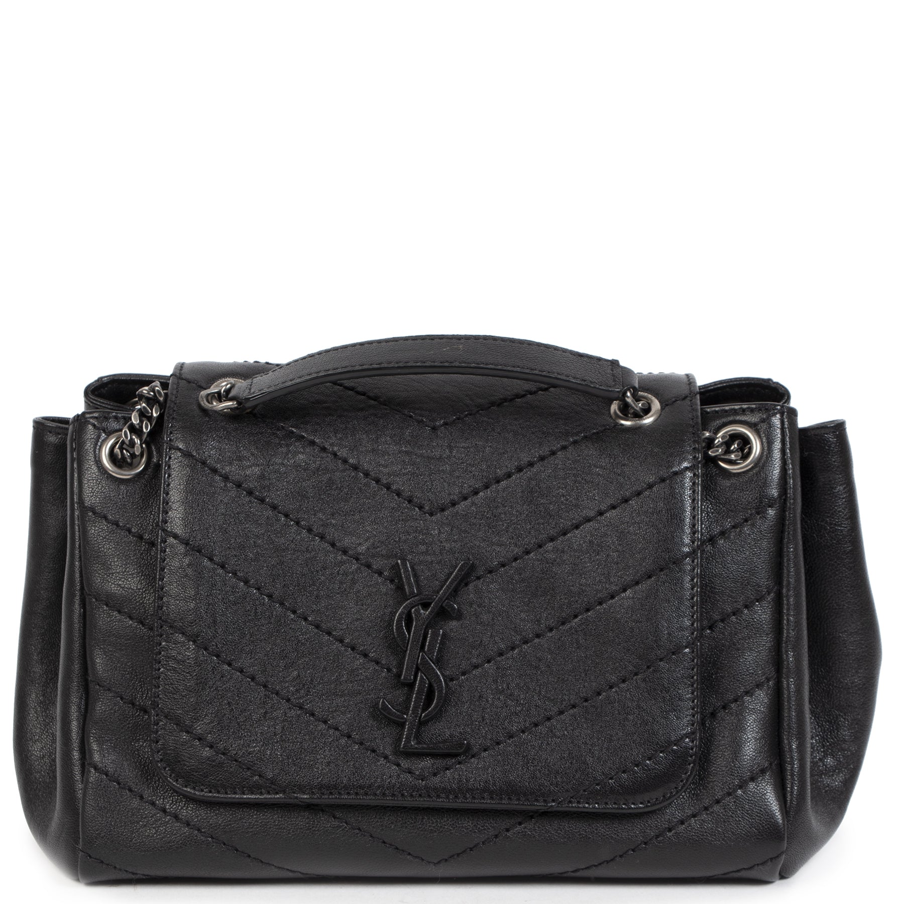 Saint Laurent Black Nolita Small Shoulder Bag