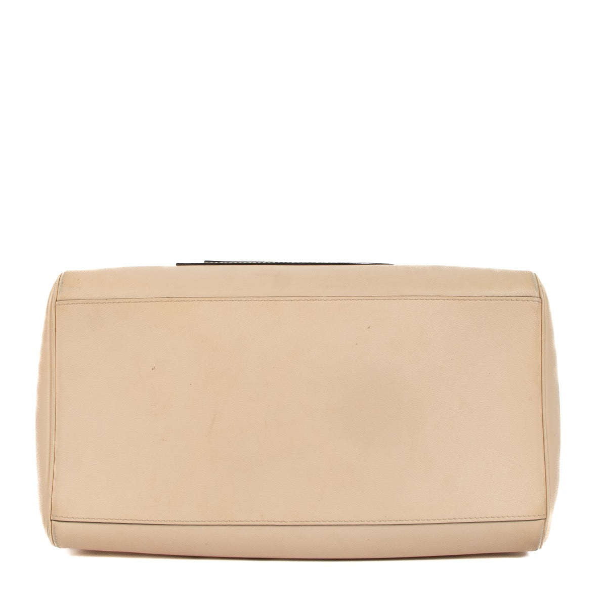 Shop 100% authentic secondhand Delvaux Bicolore Nude/Sand Allure Louise Boston Bag on Labellov.com