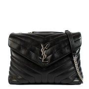 Saint Laurent Black Medium Loulou Bag