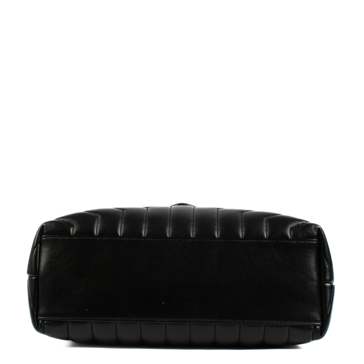 Saint Laurent Black Quilted Leather Medium Loulou Bag
