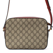 Shop safe online at Labellov in Antwerp, Brussels and Knokke this 100% authentic second hand Gucci GG Canvas Small Horsebit 1955 Crossbody Bag
