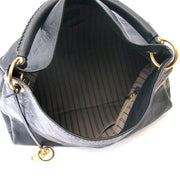 buy Louis Vuitton Black Leather Artsy MM at labellov