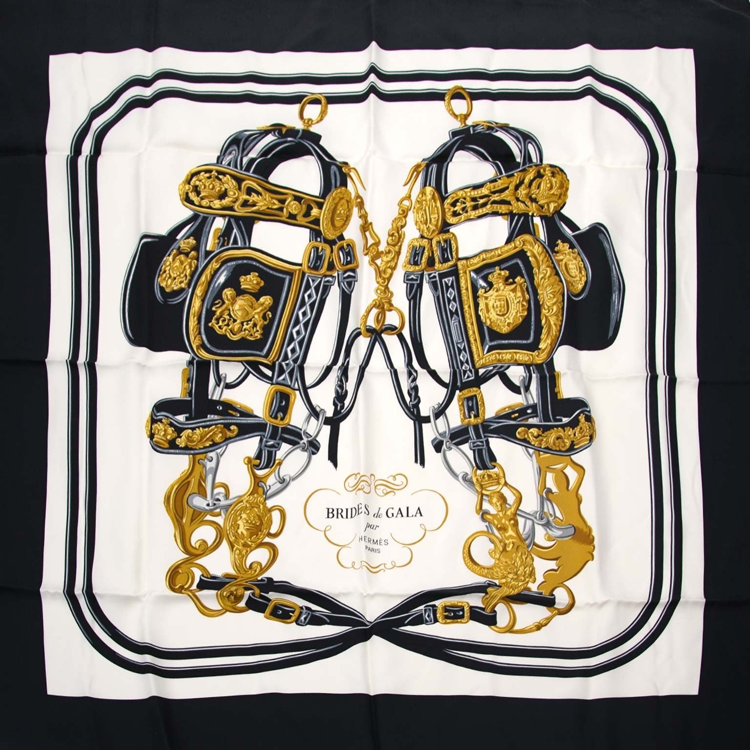koop Hermes Carre Silk Scarf Brides De Gala aan een goede prijs bij labellov