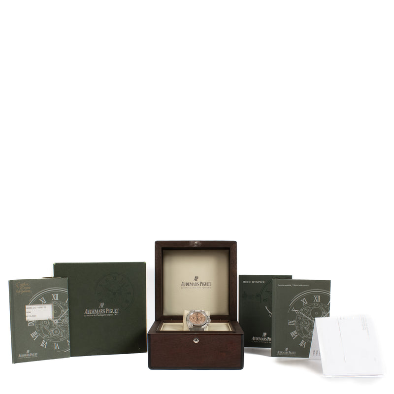 Montre Audemars Piguet Royal Oak Chronographe Or Blanc