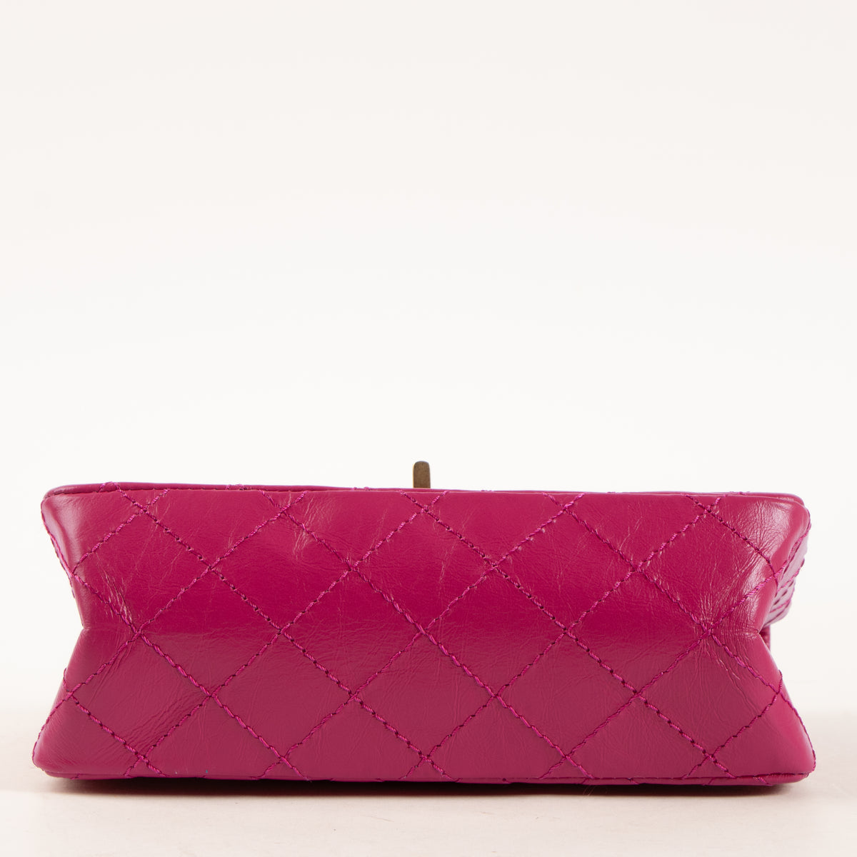 Chanel Fuchsia Aged Calfskin Mini 2.55 Reissue Bag
