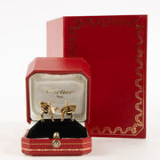 Shop this authentic Cartier Diamond Yellow Gold Bee Earrings pre-loved on Labellov.com