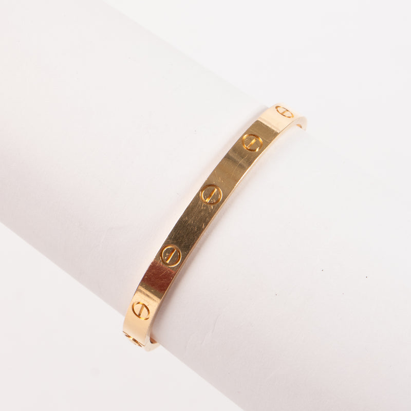 Shop the authentic Cartier Rose Gold LOVE Classic Bracelet on Labellov.com.