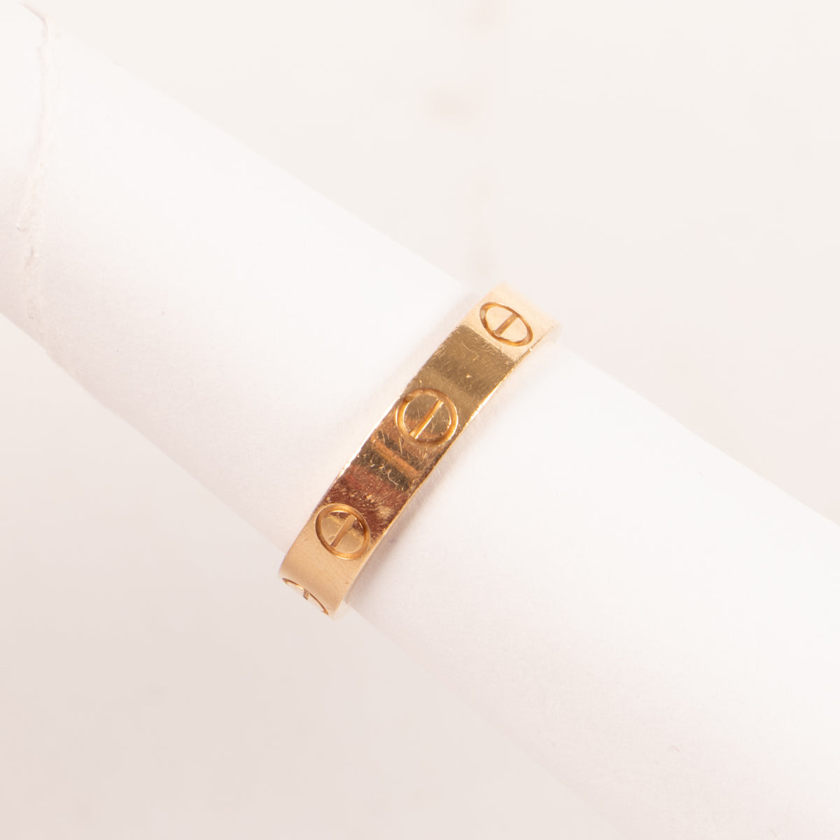 shop the authentic Cartier Rose Gold LOVE Small Ring on Labellov.com.