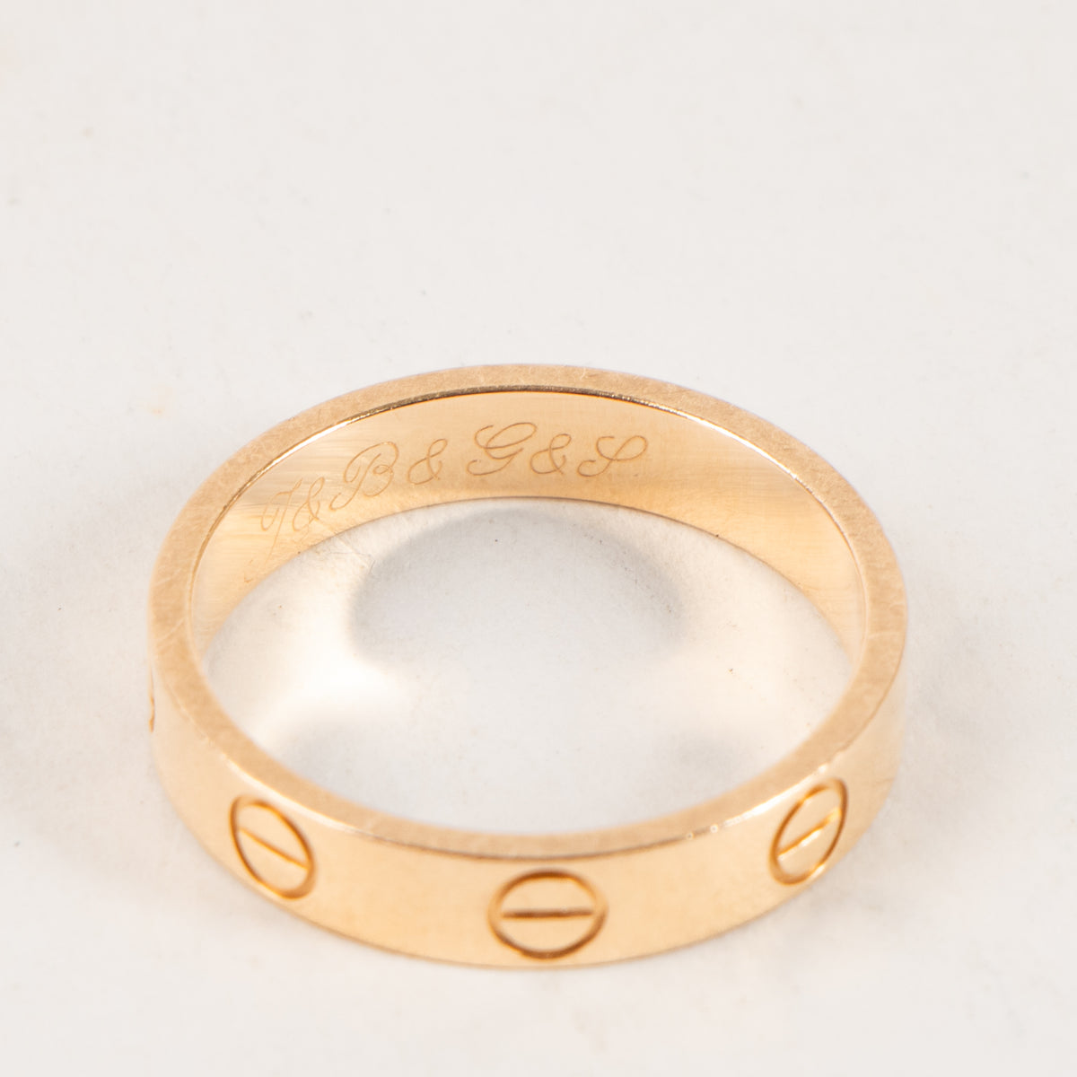 shop the authentic Cartier Rose Gold LOVE Small Ring on Labellov.com.