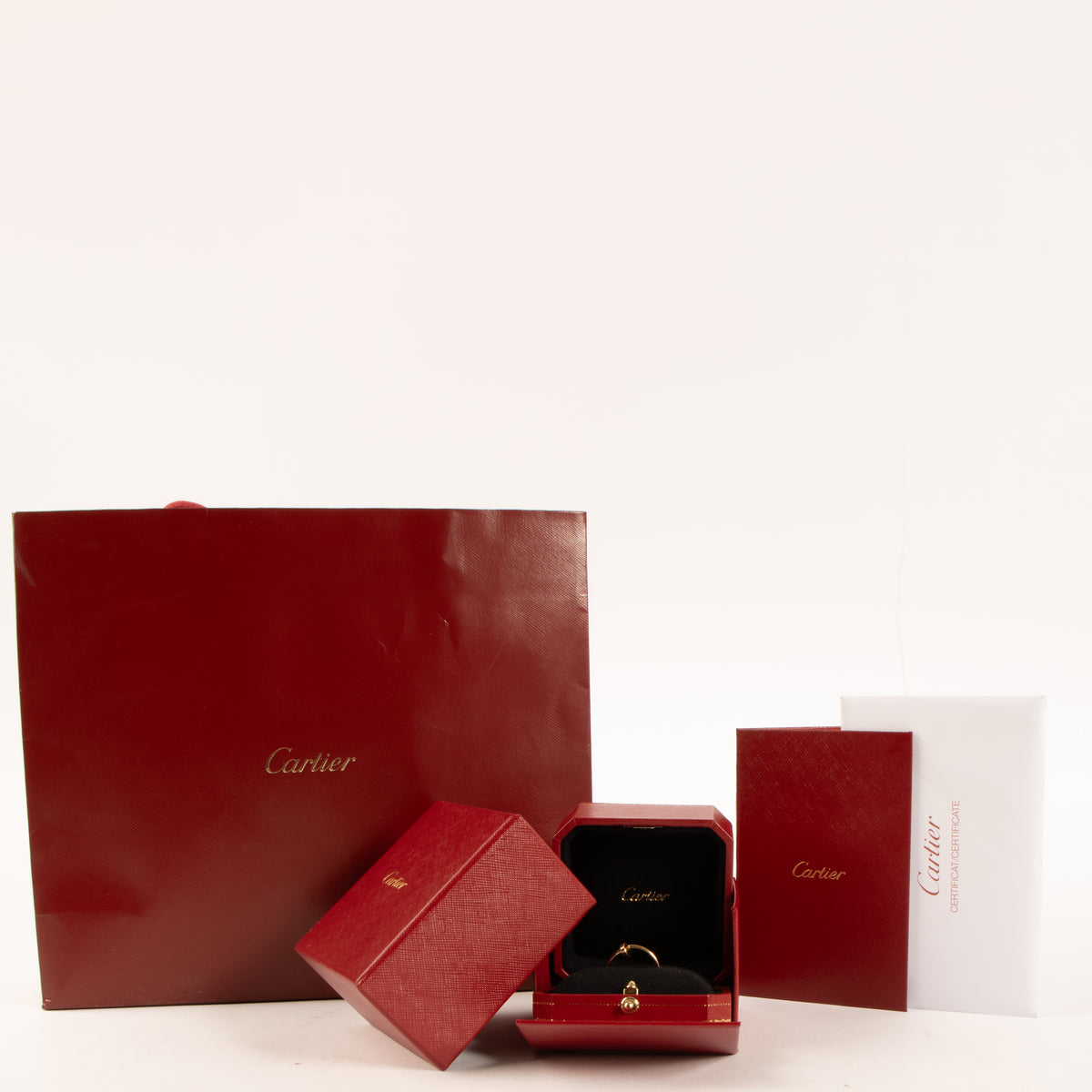 Shop the authentic Cartier Rose Gold Juste Un Clou Small Ring on Labellov.com.