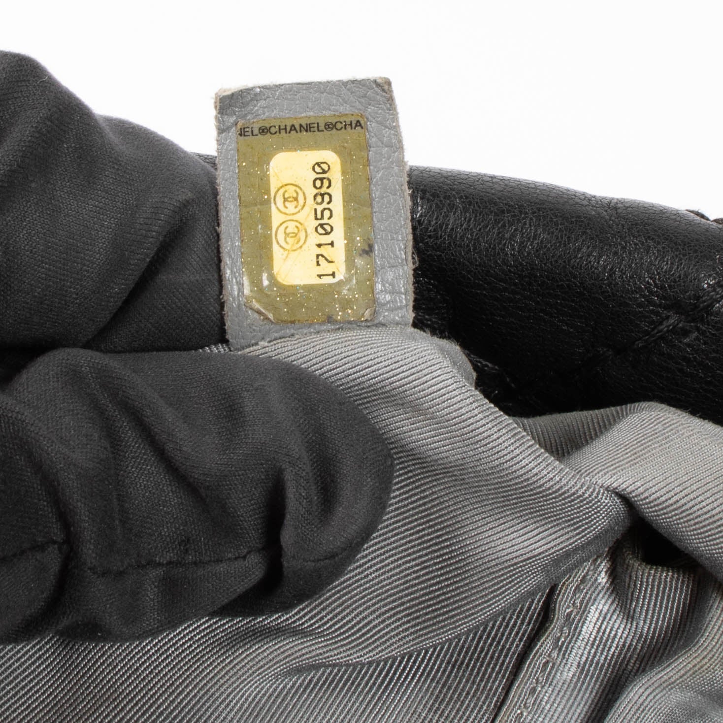 Shop this authentic Chanel Black Ultimate Stitch Top Zip Flap Bag pre-loved on Labellov.com 