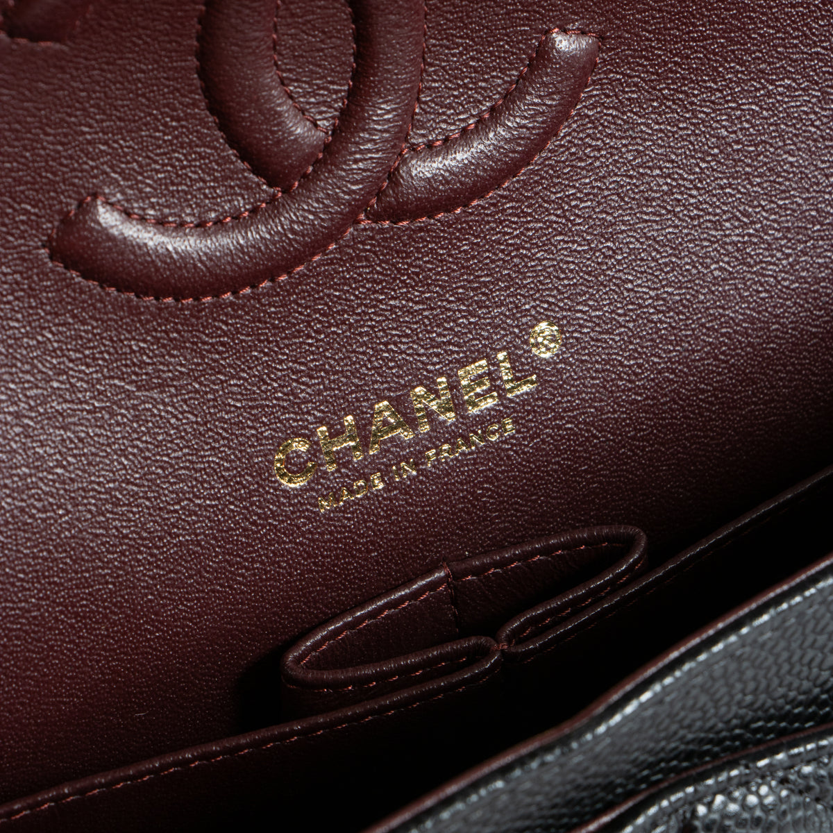 Shop this authentic Chanel Black Caviar Medium Classic 11.12 Handbag Pre-Loved on Labellov.com