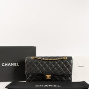 Shop this authentic Chanel Black Caviar Medium Classic 11.12 Handbag Pre-Loved on Labellov.com