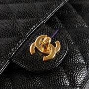 Shop this authentic luxury Chanel Black Caviar Medium Classic 11.12 Handbag Pre-Loved on Labellov.com