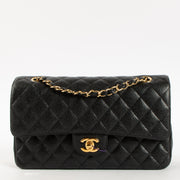 Shop this authentic luxury Chanel Black Caviar Medium Classic 11.12 Handbag Pre-Loved on Labellov.com