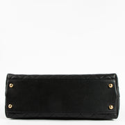 Shop the authentic Chanel Black Caviar Medium Coco Handle Bag on Labellov.com !