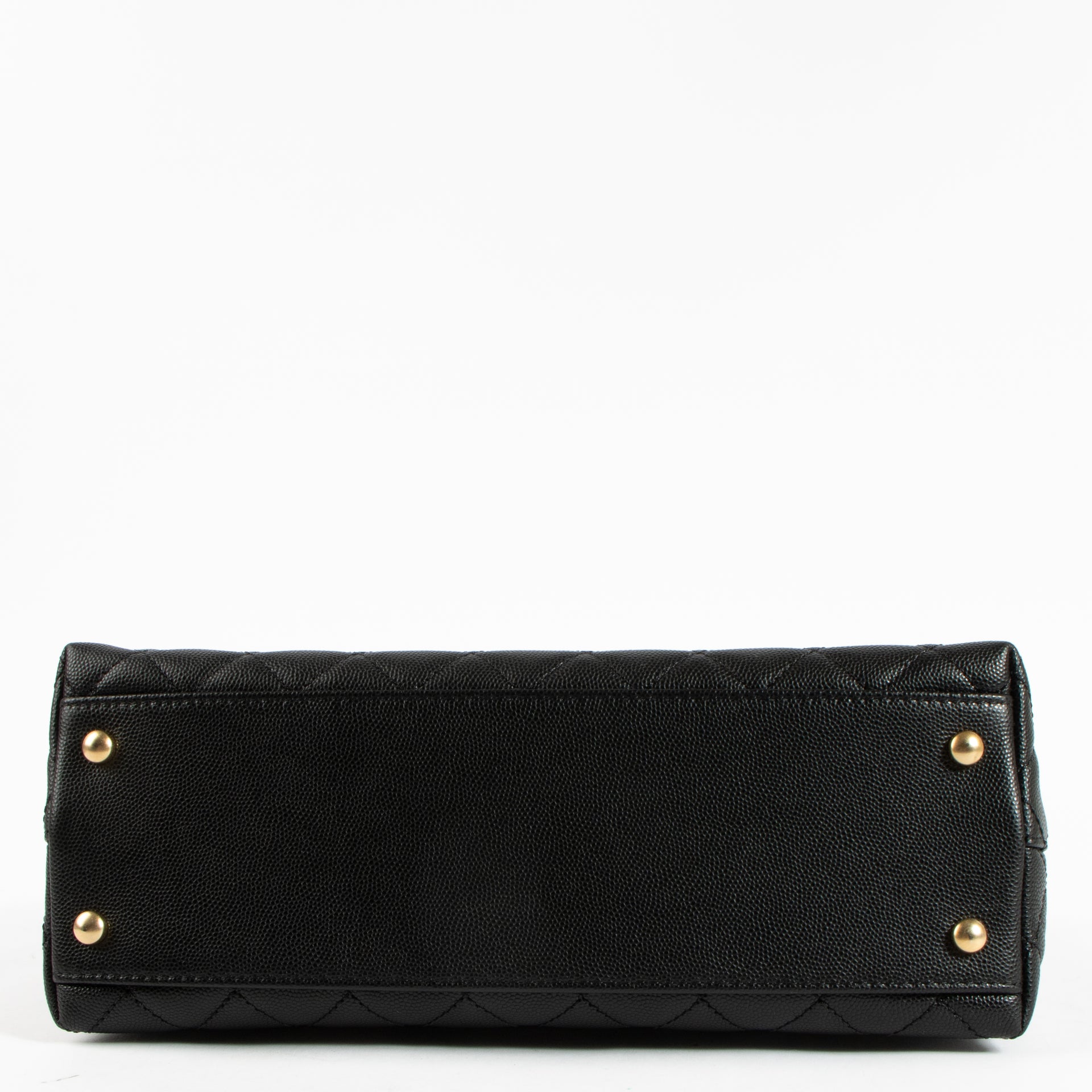 Shop the authentic Chanel Black Caviar Medium Coco Handle Bag on Labellov.com !