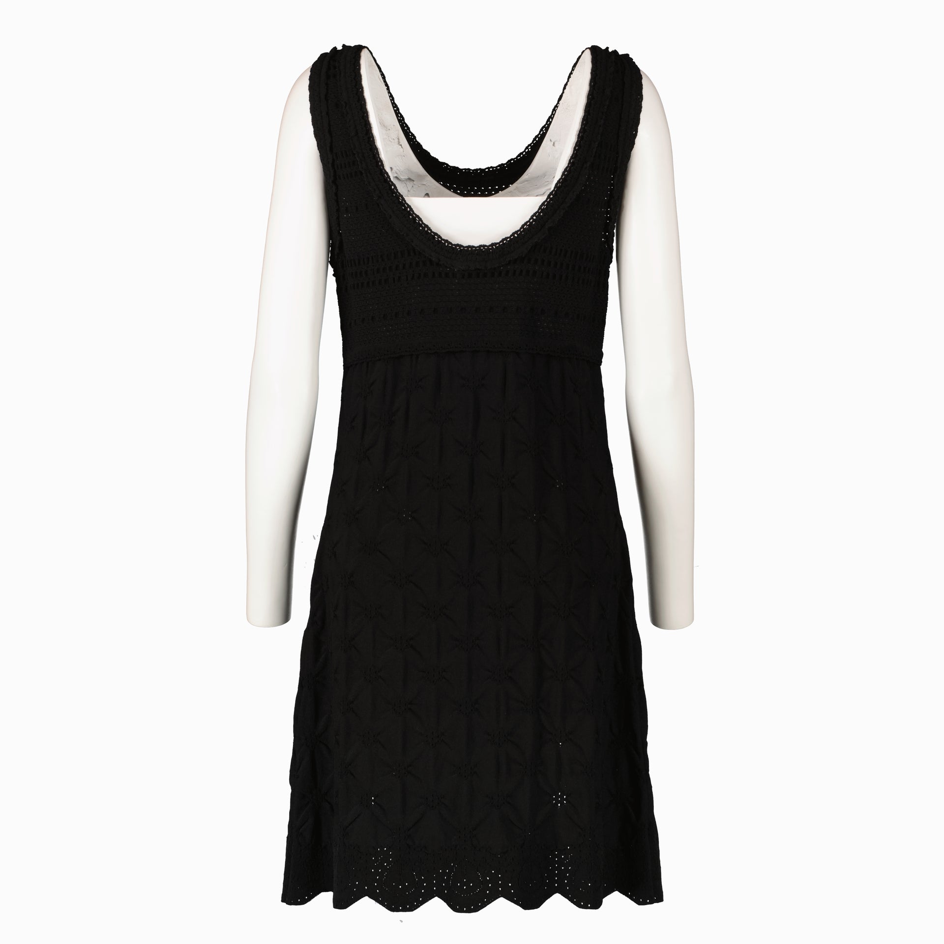 Shop this authentic Chanel Coco Mark Mini Dress - size 40  pre-loved on Labellov.com 