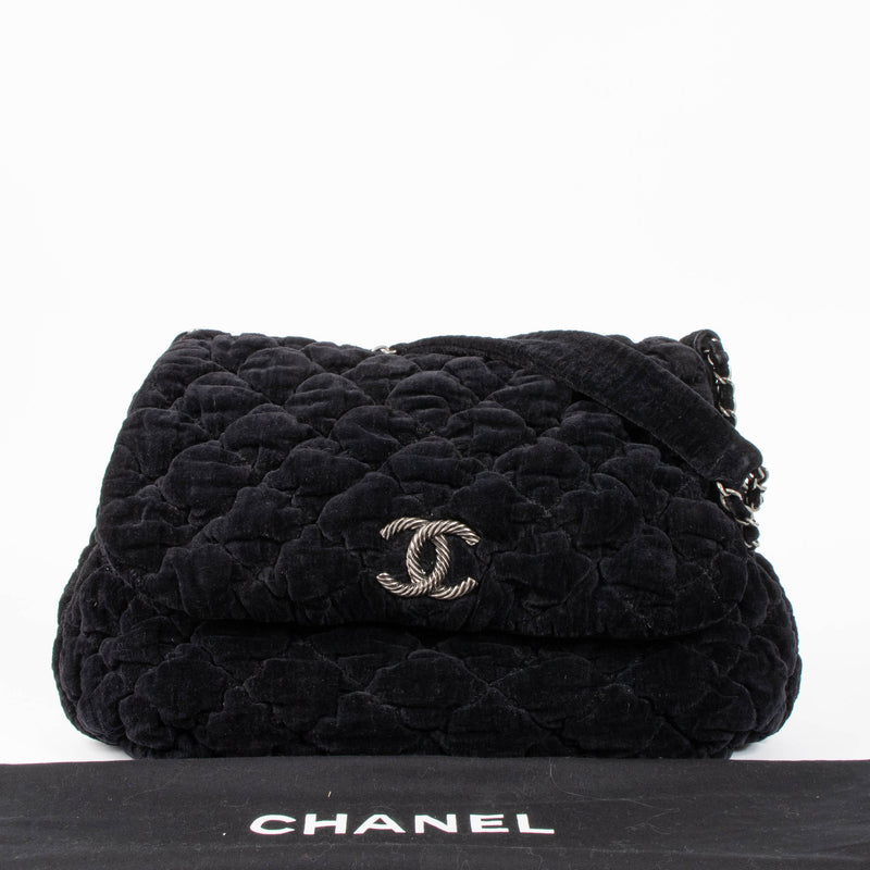 Shop this authentic Chanel Black Moscou Bubble Quilt Bag pre-loved on Labellov.com 
