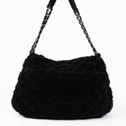 Shop this authentic Chanel Black Moscou Bubble Quilt Bag pre-loved on Labellov.com 