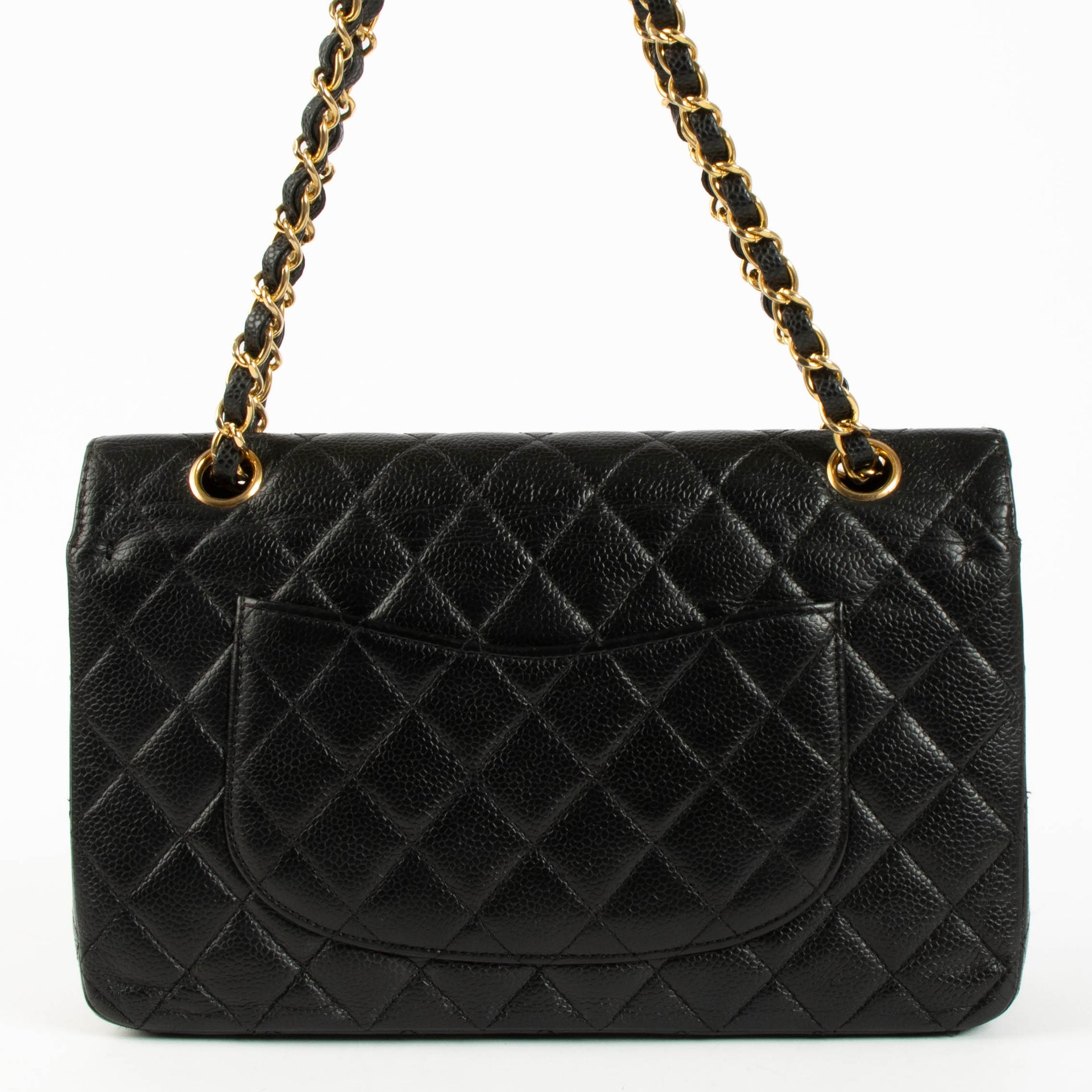Chanel Black Caviar Medium Classic 11.12 Bag