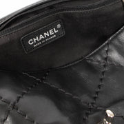 Shop this authentic Chanel Black Stitched Expandable Shoulder Bag pre-loved on Labellov.com 