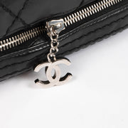 Shop this authentic Chanel Black Stitched Expandable Shoulder Bag pre-loved on Labellov.com 