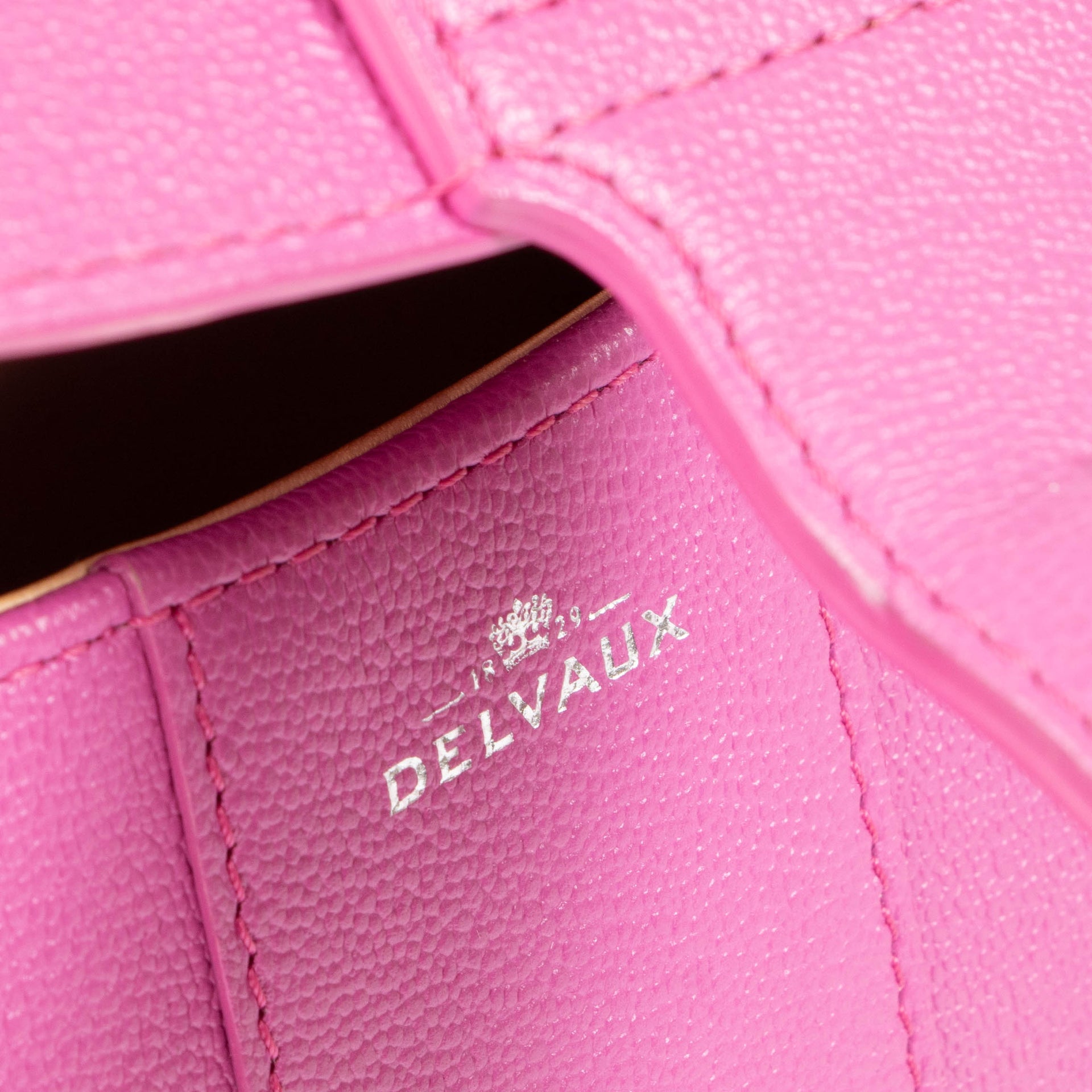 Delvaux Heliotrope Rodeo Calf Brillant Mini Bag