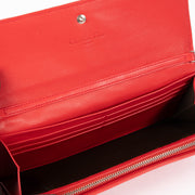Shop this authentic Christian Dior Red Lady Dior Wallet pre-loved on Labellov.com 
