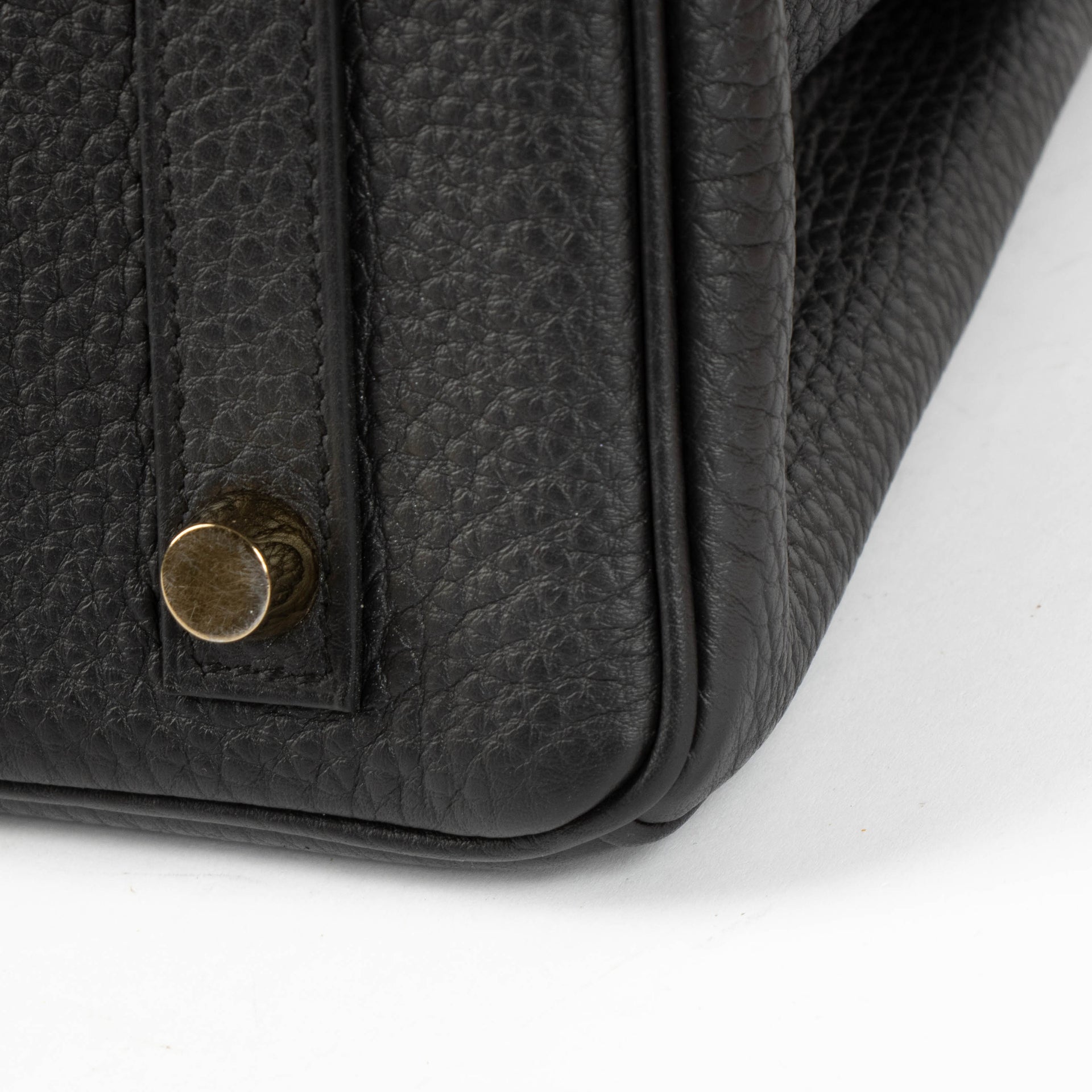 Hermes Birkin 25 Black Togo GHW