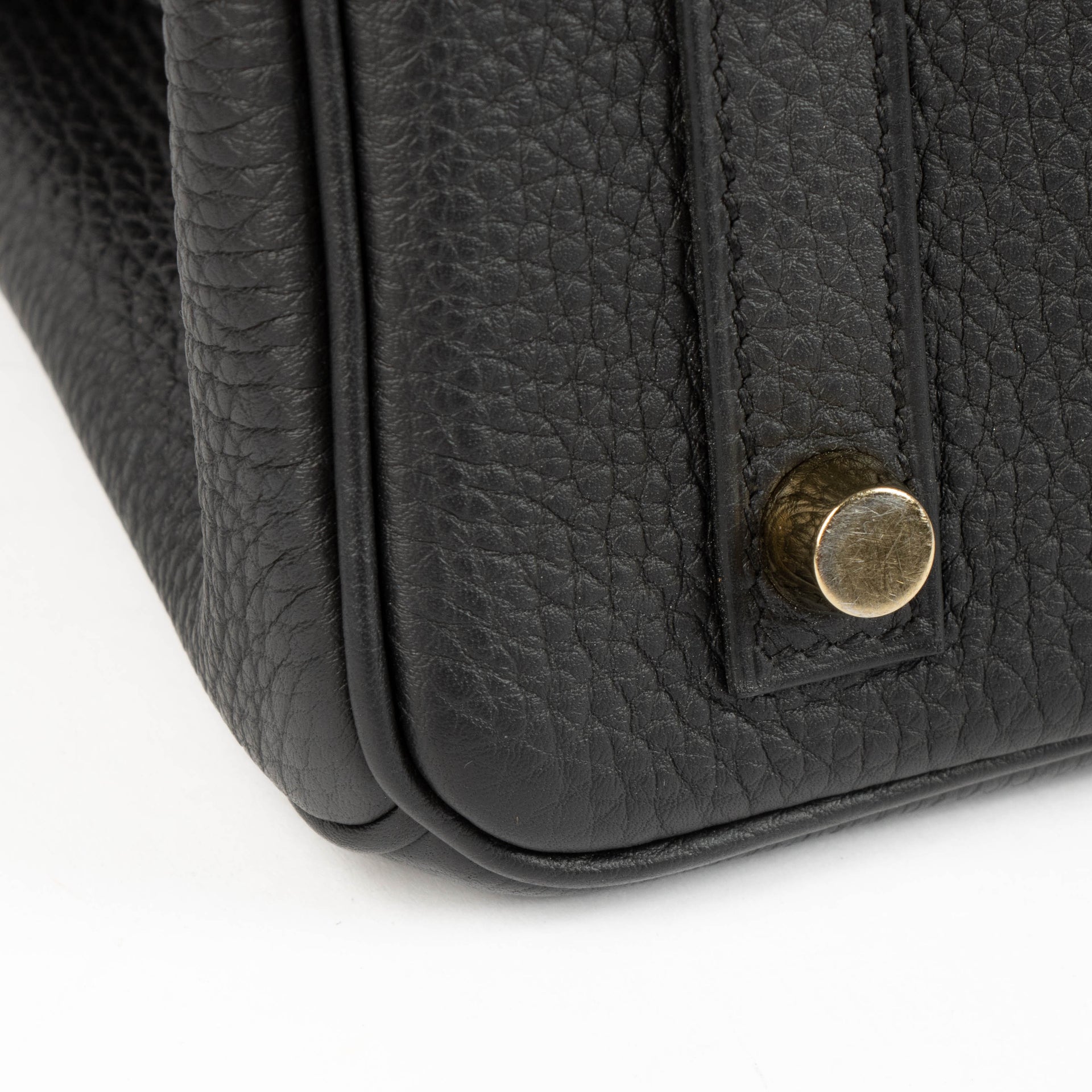 Hermes Birkin 25 Black Togo GHW