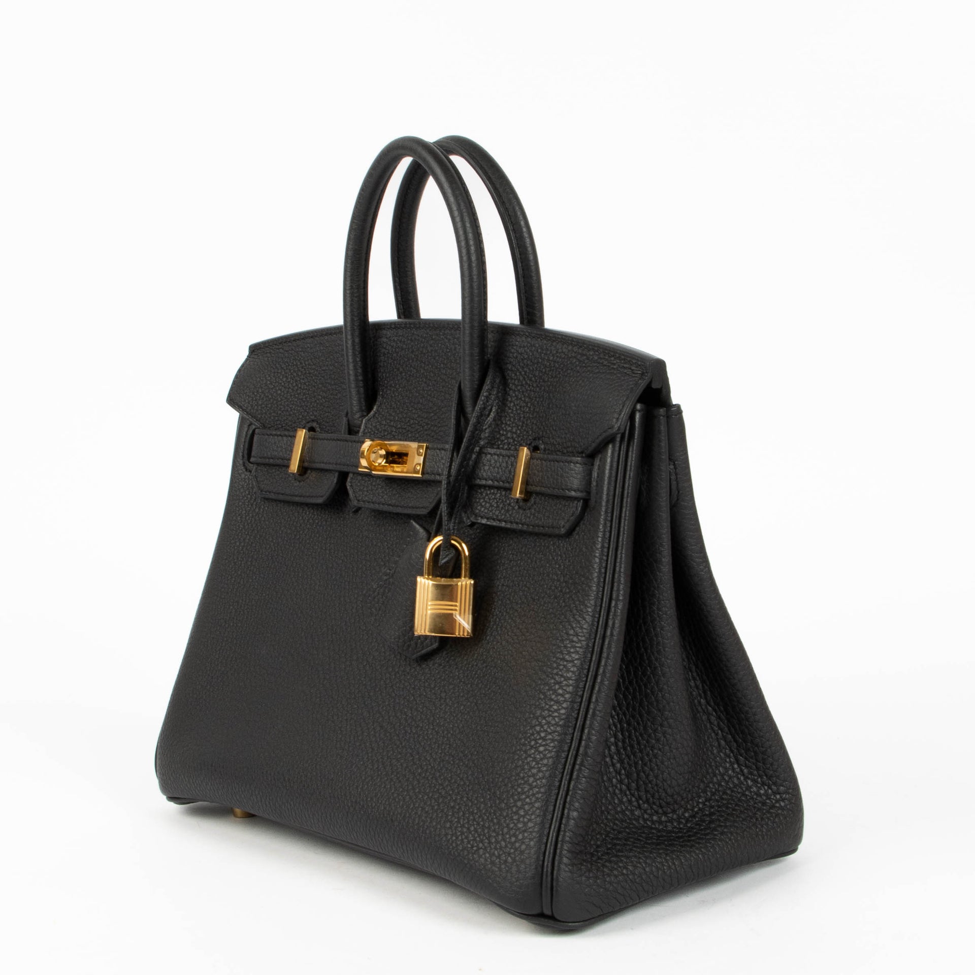 Hermes Birkin 25 Black Togo GHW