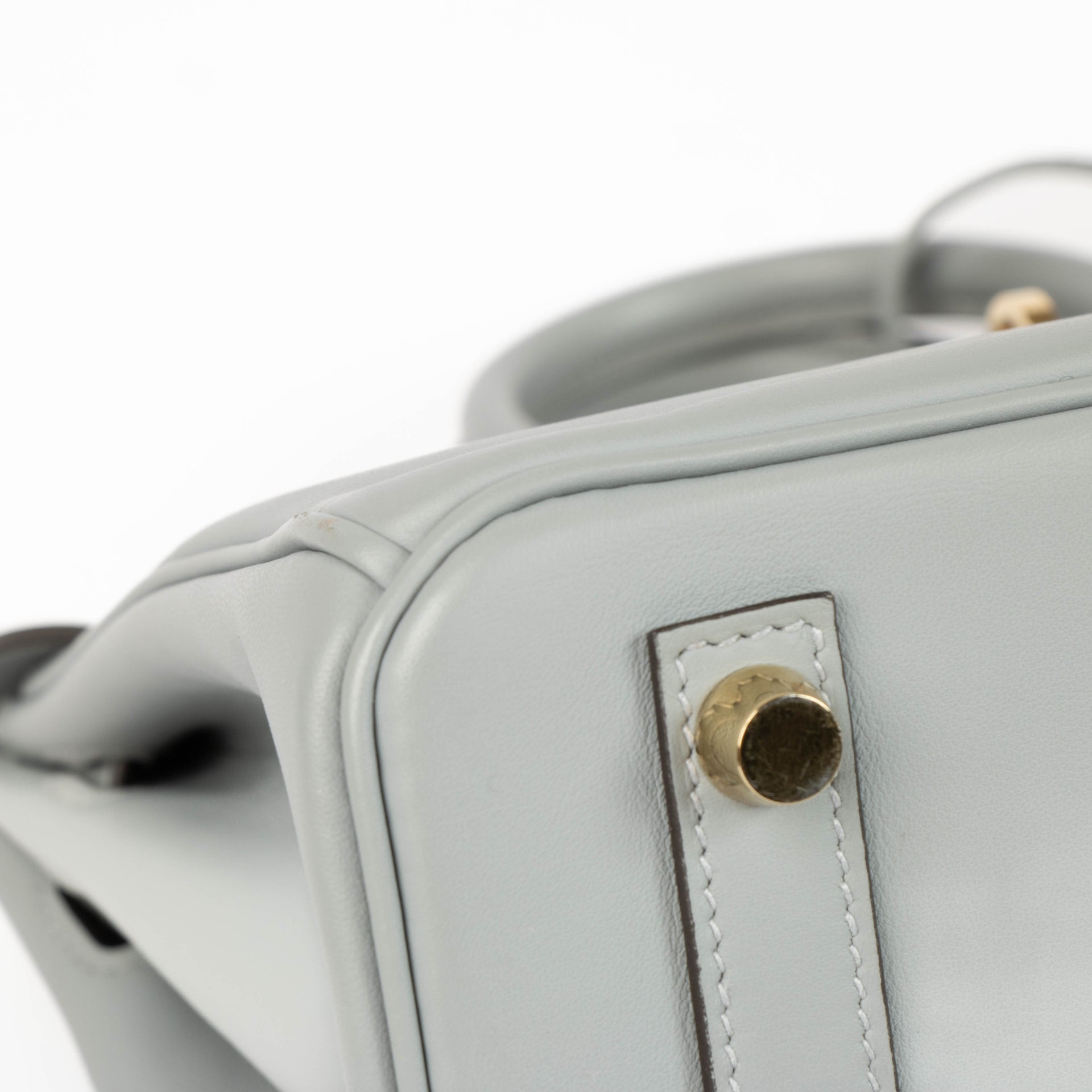 Hermès Birkin 25 Gris Pantin Swift PHW