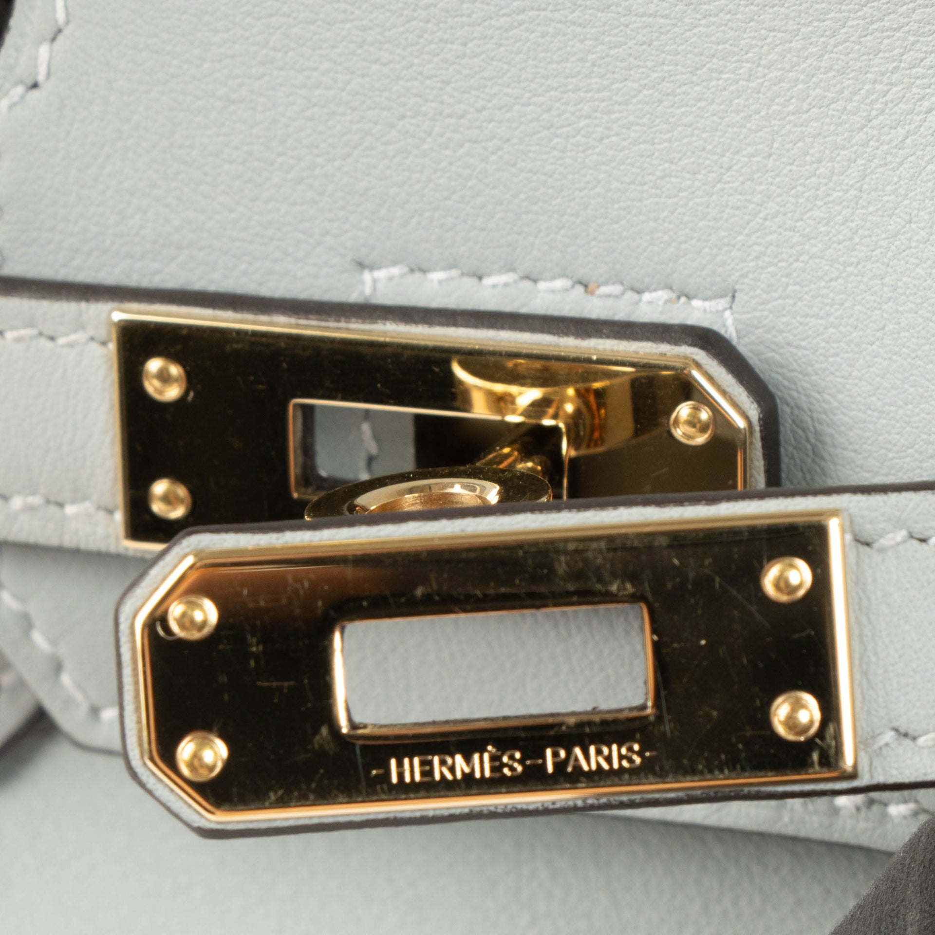 Hermès Birkin 25 Gris Pantin Swift PHW