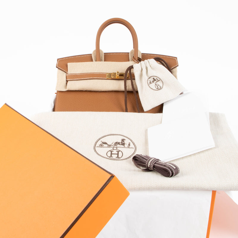 Hermès Birkin 25 Gold Togo GHW