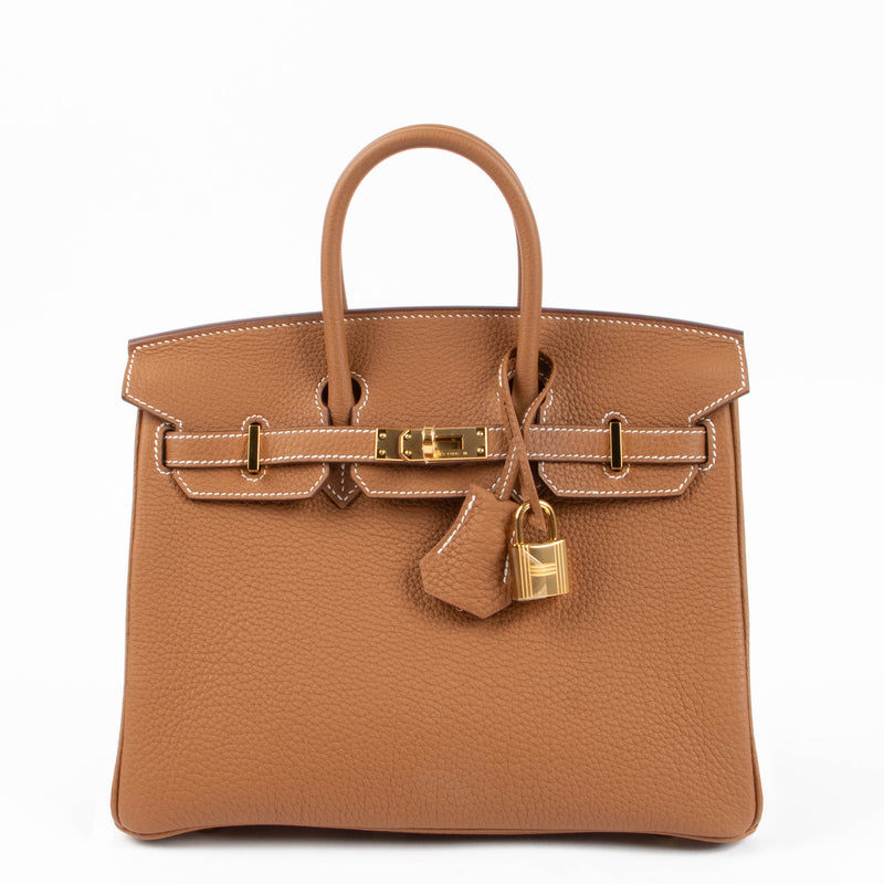 Hermès Birkin 25 Gold Togo GHW