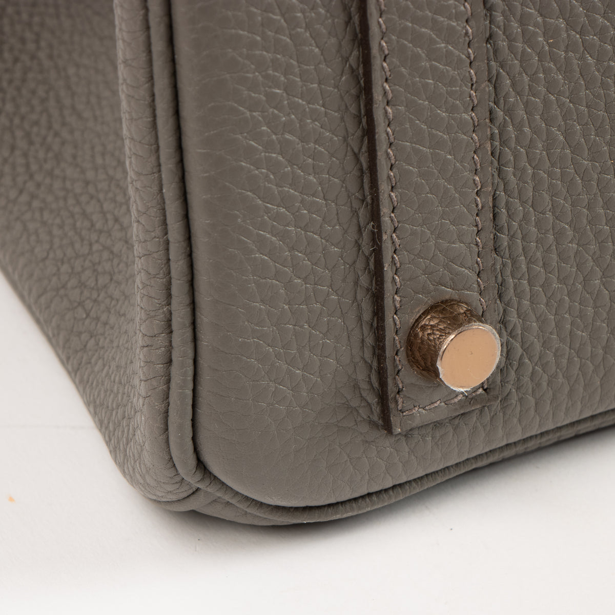 Hermès Birkin 30 Gris Etain Togo RGHW