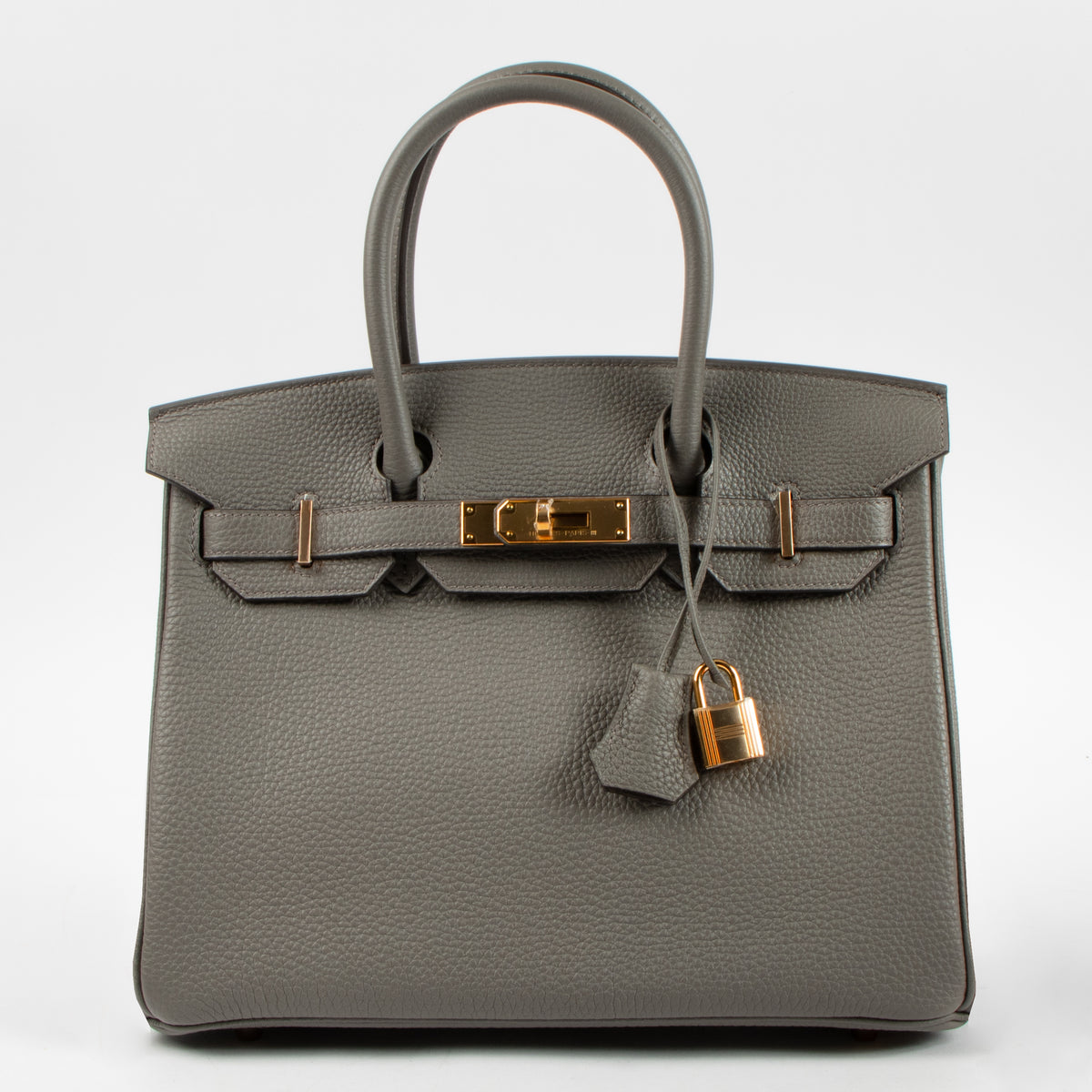 Hermès Birkin 30 Gris Etain Togo RGHW