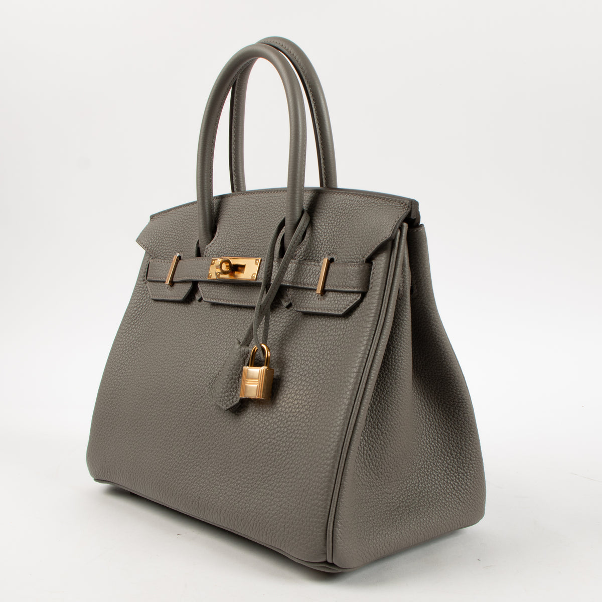 Hermès Birkin 30 Gris Etain Togo RGHW