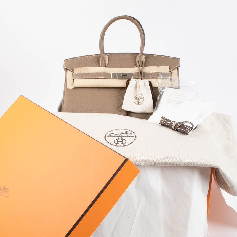 Hermès Birkin 35 Etoupe Togo PHW