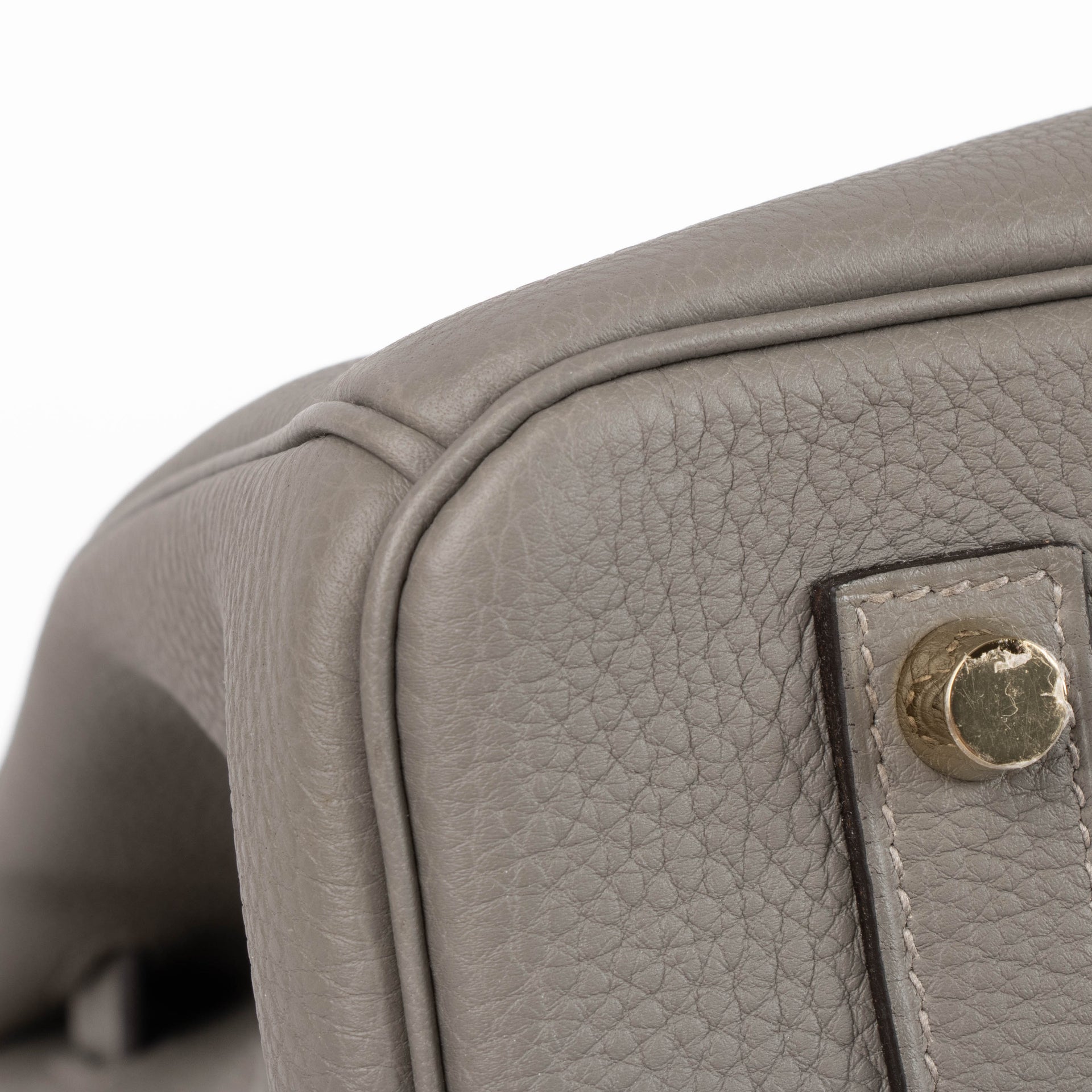 Hermes Birkin 35 Gris Meyer Togo GHW