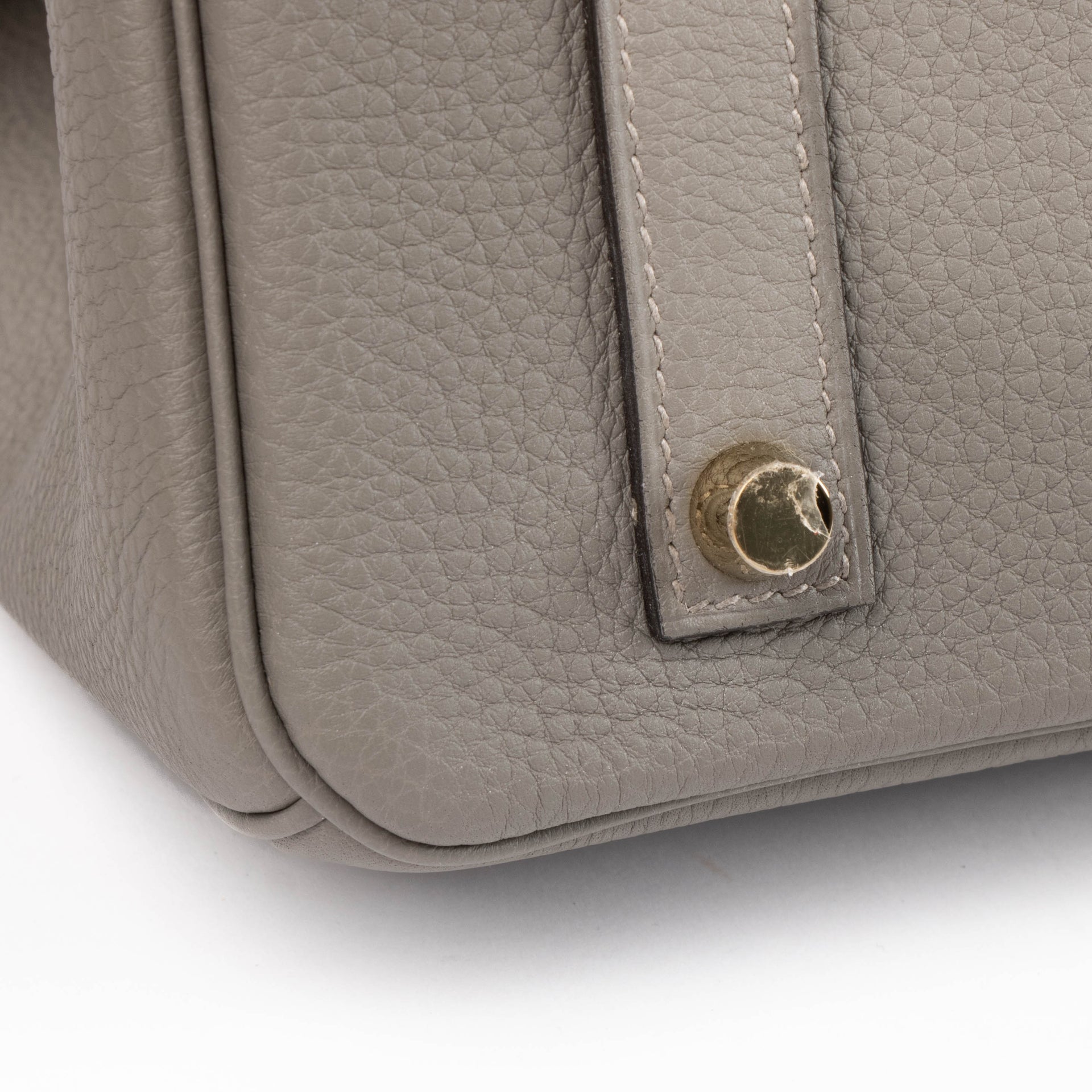 Hermes Birkin 35 Gris Meyer Togo GHW