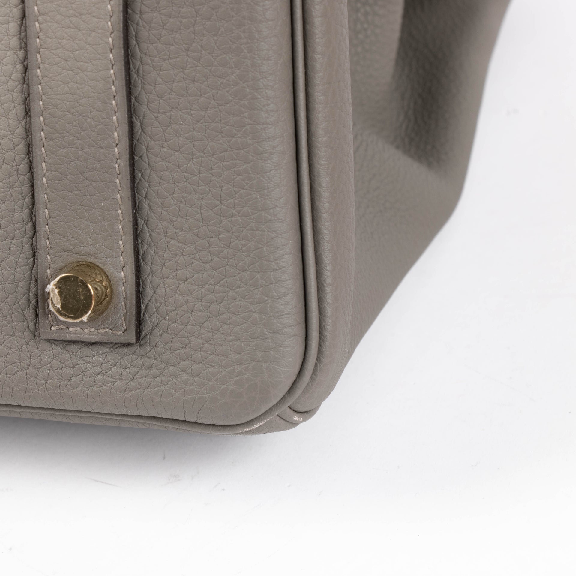 Hermes Birkin 35 Gris Meyer Togo GHW