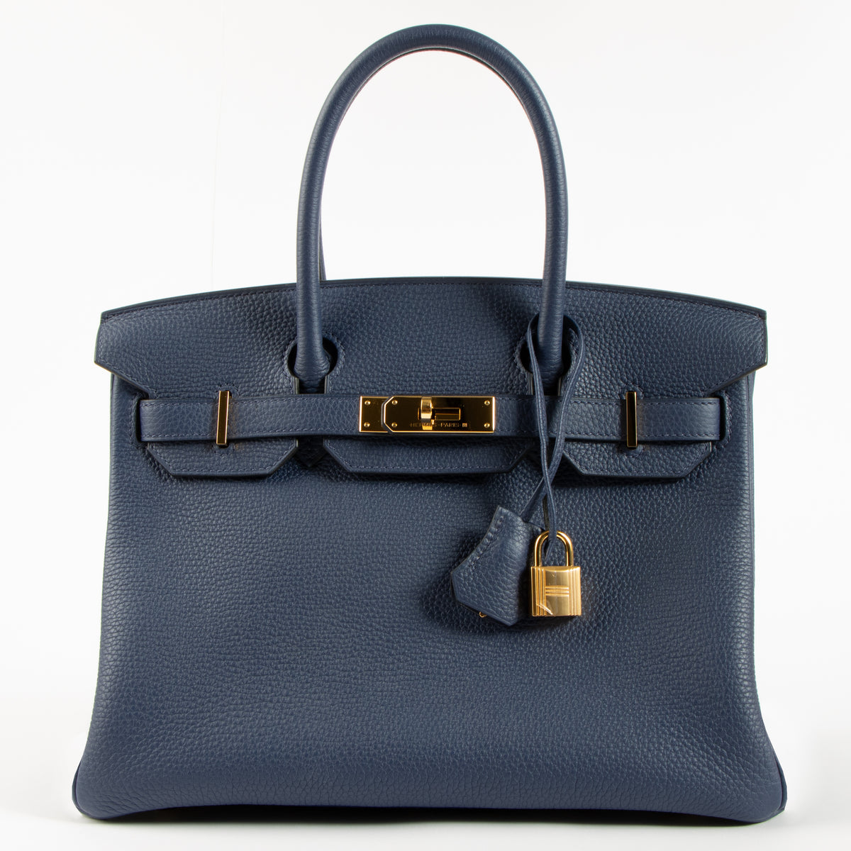 Hermès Birkin 30 Bleu Saphir Togo PHW