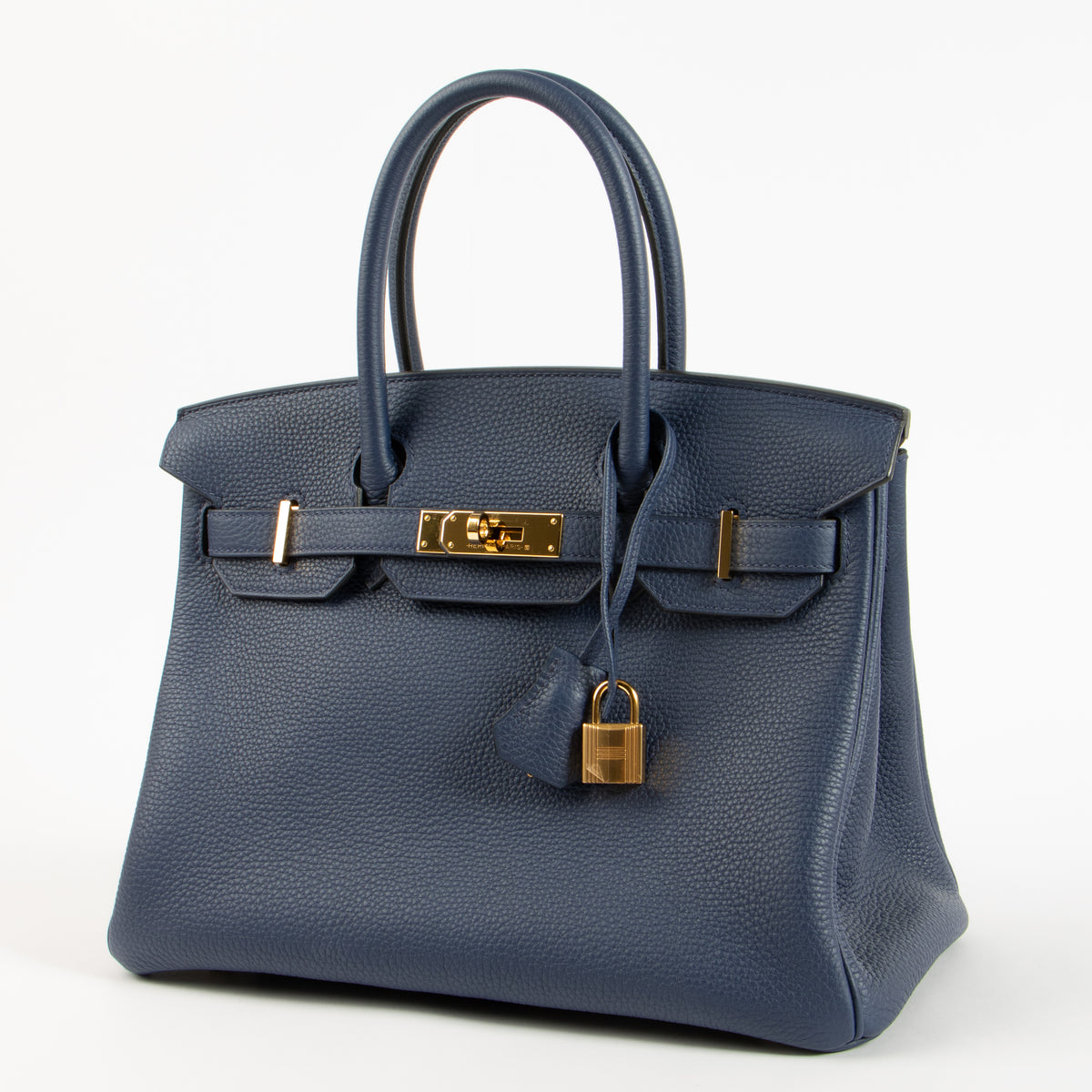 Hermès Birkin 30 Bleu Saphir Togo PHW