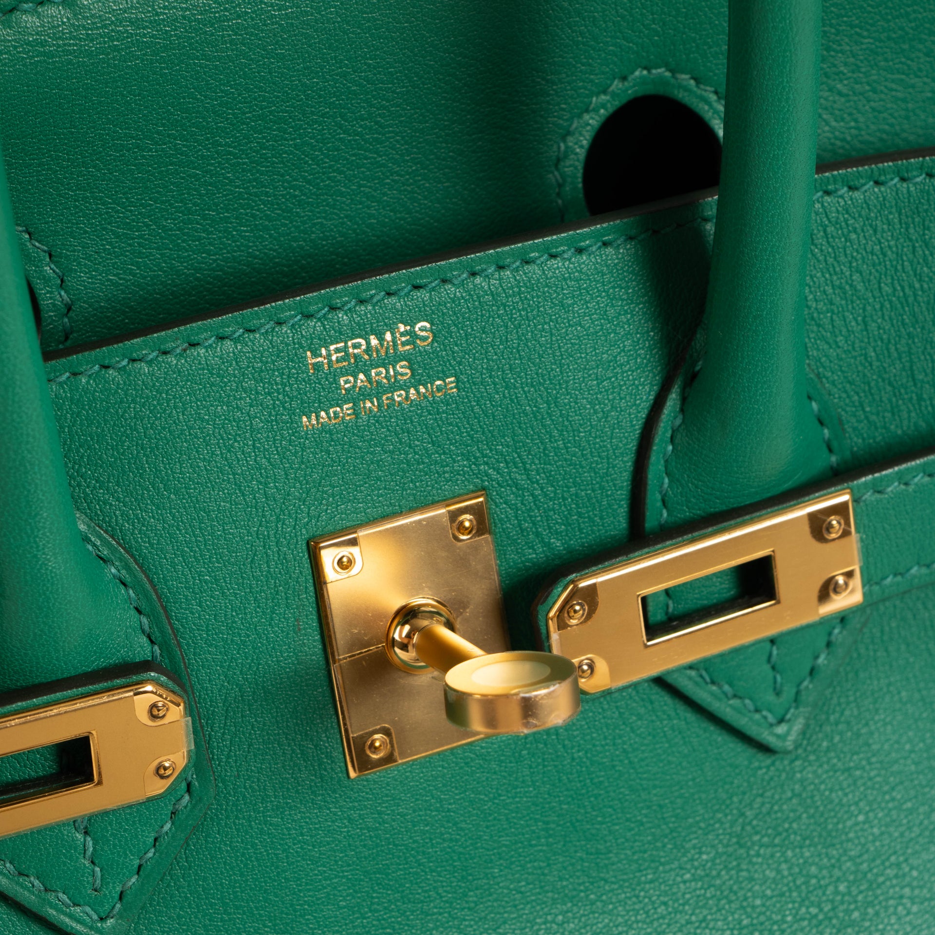 Hermès Birkin 25 Vert Vertigo Swift GHW