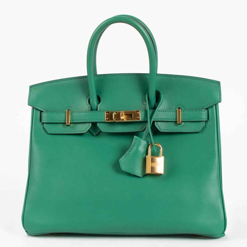 Hermès Birkin 25 Vert Vertigo Swift GHW